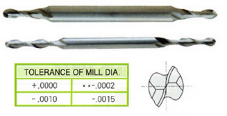 Cobalt Ball End Mill 3//16/" Shank Double End 2-1//4/" Overall Length YG 5//32/" Dia