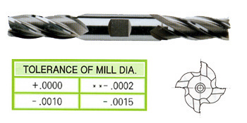 YG-1 02109HF HSS End Mill Long Length 3//4 4-1//2 Length TiAlN-Futura Finish 2 Flute