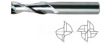 4-1/8 Length TiAlN-Futura Finish Regular Length 2 Flute 1-3/8 YG-1 41449CF HSSCo8 Ball Nose End Mill 4-1/8 Length TiAlN-Futura Finish Regular Length 2 Flute 1-3/8 YG-1 41449CF HSSCo8 Ball Nose End Mill